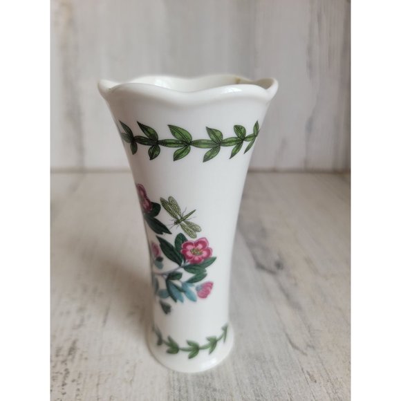 Portmeirion Botanic Gardens Rhododendron 5" bud vase - Picture 5 of 8